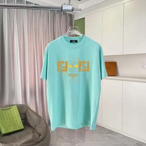 Fendi T-Shirts Short Sleeved For Unisex #1429678 $42.00 USD, Wholesale Replica Fendi T-Shirts