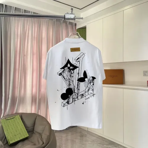 Louis Vuitton LV T-Shirts Short Sleeved For Unisex #1429742 $42.00 USD, Wholesale Replica Louis Vuitton LV T-Shirts