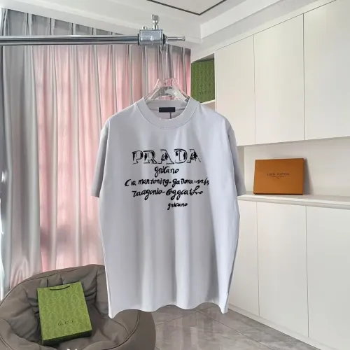Prada T-Shirts Short Sleeved For Unisex #1429752 $42.00 USD, Wholesale Replica Prada T-Shirts