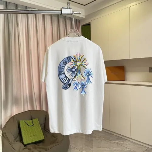 Chrome Hearts T-Shirts Short Sleeved For Unisex #1429790 $45.00 USD, Wholesale Replica Chrome Hearts T-Shirts