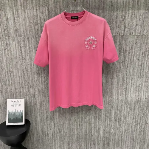 Chrome Hearts T-Shirts Short Sleeved For Unisex #1430013 $42.00 USD, Wholesale Replica Chrome Hearts T-Shirts