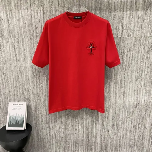 Replica Chrome Hearts T-Shirts Short Sleeved For Unisex #1430094 $42.00 USD for Wholesale