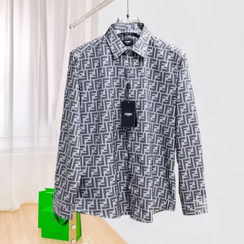 Fendi Shirts Long Sleeved For Men #1430139