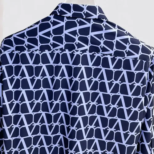 Replica Valentino Shirts Long Sleeved For Men #1430161 $80.00 USD for Wholesale