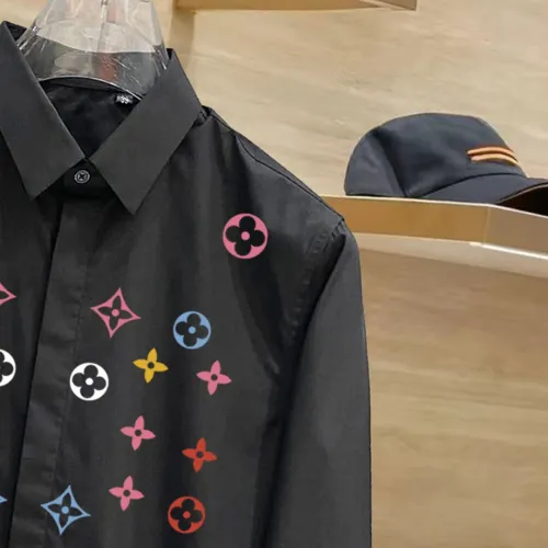 Replica Louis Vuitton LV Shirts Long Sleeved For Men #1430167 $72.00 USD for Wholesale