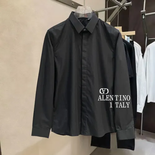 Valentino Shirts Long Sleeved For Men #1430172 $72.00 USD, Wholesale Replica Valentino Shirts