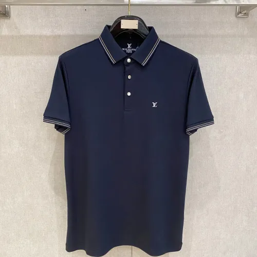 Louis Vuitton LV T-Shirts Short Sleeved For Men #1430278 $80.00 USD, Wholesale Replica Louis Vuitton LV T-Shirts