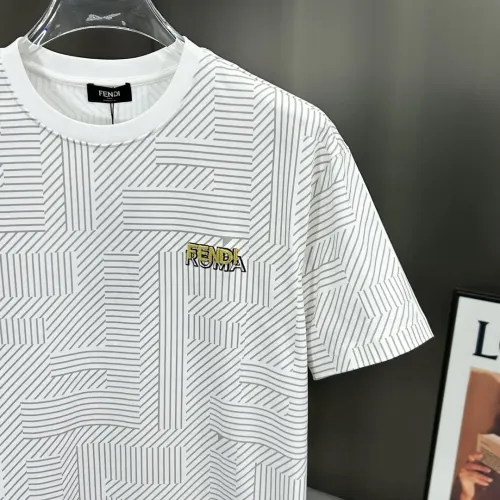 Replica Fendi T-Shirts Short Sleeved For Unisex #1430297 $64.00 USD for Wholesale