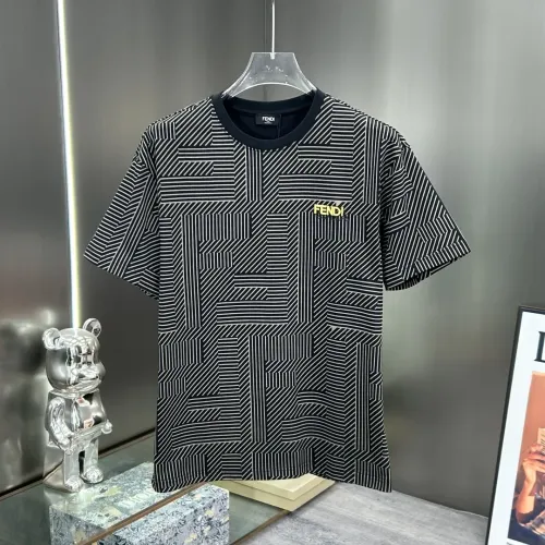 Fendi T-Shirts Short Sleeved For Unisex #1430298 $64.00 USD, Wholesale Replica Fendi T-Shirts