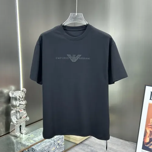 Armani T-Shirts Short Sleeved For Men #1430338 $56.00 USD, Wholesale Replica Armani T-Shirts