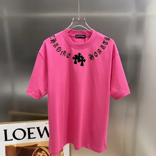 Chrome Hearts T-Shirts Short Sleeved For Unisex #1430571 $38.00 USD, Wholesale Replica Chrome Hearts T-Shirts