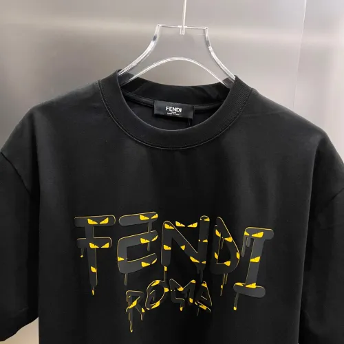 Replica Fendi T-Shirts Short Sleeved For Unisex #1430616 $38.00 USD for Wholesale