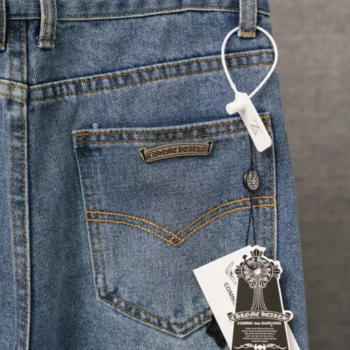 Replica Chrome Hearts Jeans For Men #1430756 $48.00 USD for Wholesale
