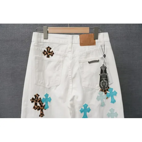 Replica Chrome Hearts Jeans For Men #1430765 $52.00 USD for Wholesale