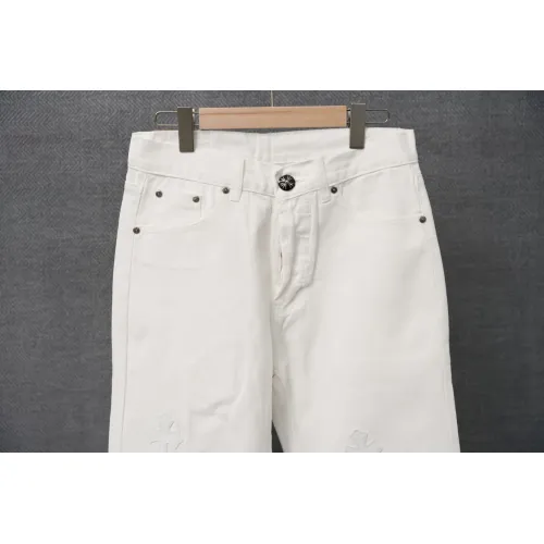 Replica Chrome Hearts Jeans For Men #1430771 $52.00 USD for Wholesale