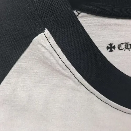 Replica Chrome Hearts T-Shirts Long Sleeved For Unisex #1430821 $38.00 USD for Wholesale