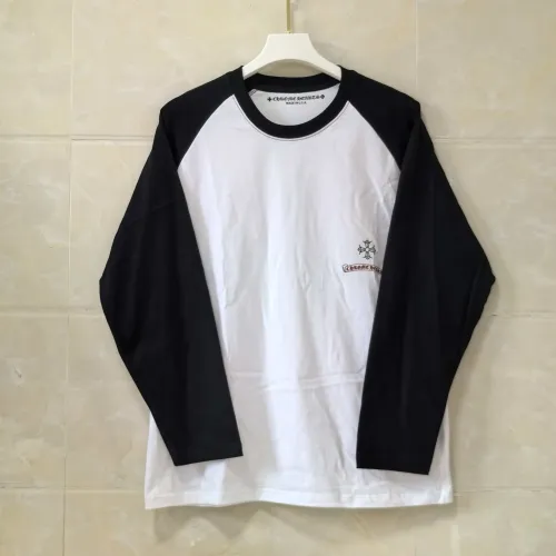 Replica Chrome Hearts T-Shirts Long Sleeved For Unisex #1430822 $38.00 USD for Wholesale