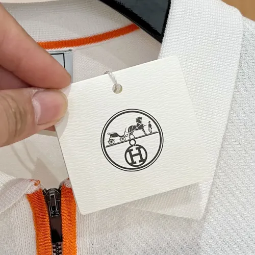 Replica Hermes T-Shirts Short Sleeved For Men #1430840 $56.00 USD for Wholesale