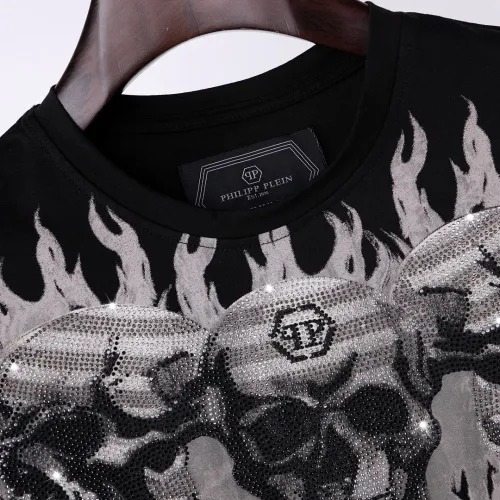 Replica Philipp Plein PP T-Shirts Short Sleeved For Men #1431081 $27.00 USD for Wholesale