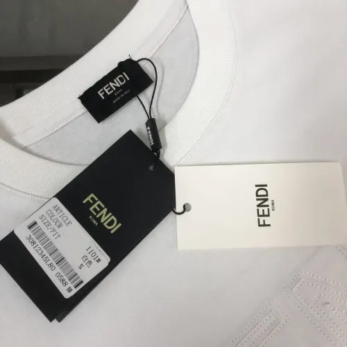 Replica Fendi T-Shirts Short Sleeved For Unisex #1431130 $34.00 USD for Wholesale