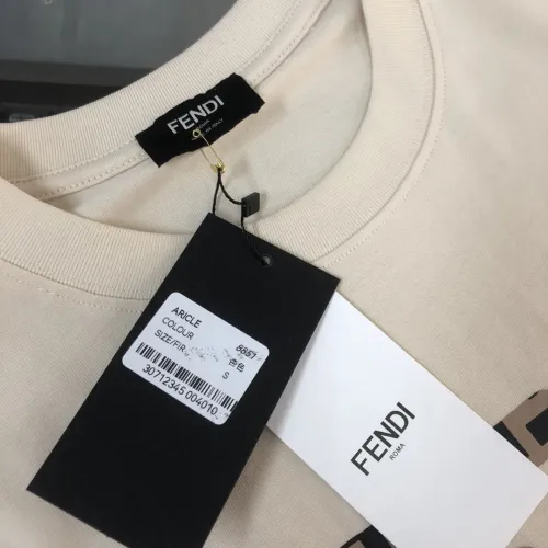 Replica Fendi T-Shirts Short Sleeved For Unisex #1431132 $34.00 USD for Wholesale