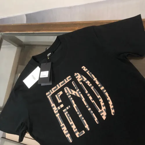 Replica Fendi T-Shirts Short Sleeved For Unisex #1431133 $34.00 USD for Wholesale