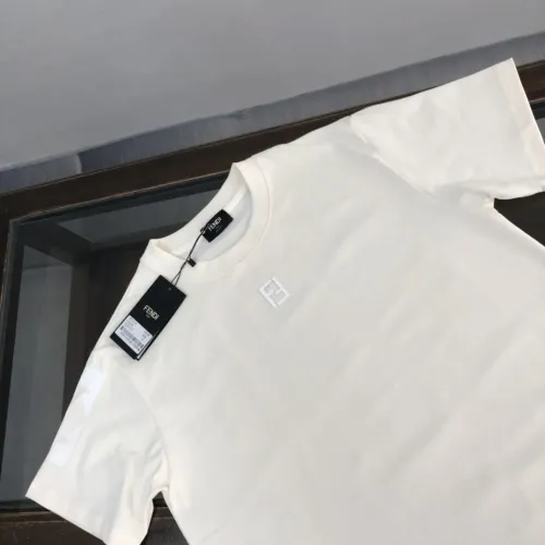 Replica Fendi T-Shirts Short Sleeved For Unisex #1431137 $34.00 USD for Wholesale