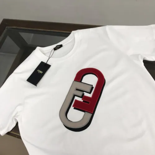 Replica Fendi T-Shirts Short Sleeved For Unisex #1431139 $34.00 USD for Wholesale