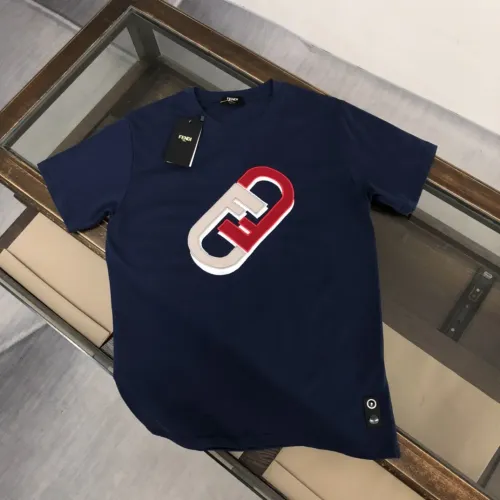 Fendi T-Shirts Short Sleeved For Unisex #1431140 $34.00 USD, Wholesale Replica Fendi T-Shirts