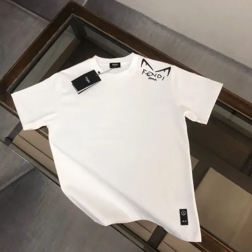 Fendi T-Shirts Short Sleeved For Unisex #1431144 $34.00 USD, Wholesale Replica Fendi T-Shirts