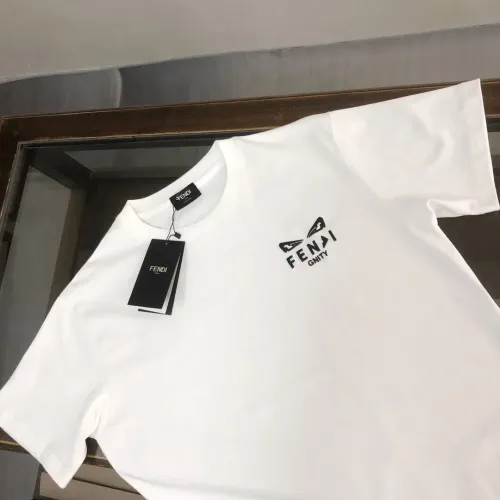 Replica Fendi T-Shirts Short Sleeved For Unisex #1431146 $34.00 USD for Wholesale