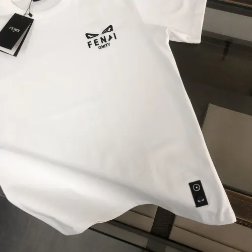 Replica Fendi T-Shirts Short Sleeved For Unisex #1431146 $34.00 USD for Wholesale