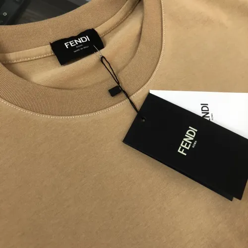 Replica Fendi T-Shirts Short Sleeved For Unisex #1431150 $34.00 USD for Wholesale