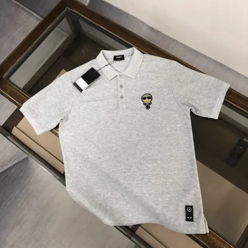 Fendi T-Shirts Short Sleeved For Unisex #1431157 $34.00 USD, Wholesale Replica Fendi T-Shirts