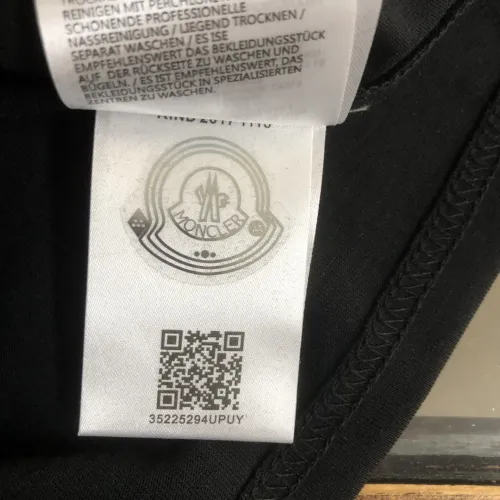Replica Moncler T-Shirts Short Sleeved For Unisex #1431201 $34.00 USD for Wholesale