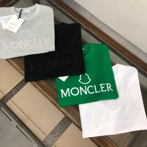 Replica Moncler T-Shirts Short Sleeved For Unisex #1431207 $34.00 USD for Wholesale