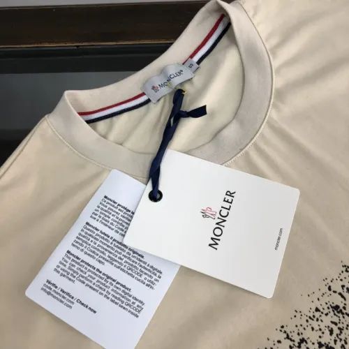 Replica Moncler T-Shirts Short Sleeved For Unisex #1431209 $34.00 USD for Wholesale