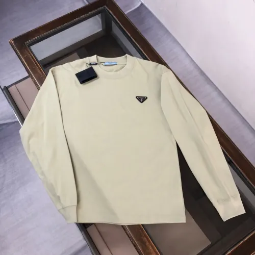 Prada Hoodies Long Sleeved For Unisex #1431327 $38.00 USD, Wholesale Replica Prada Hoodies