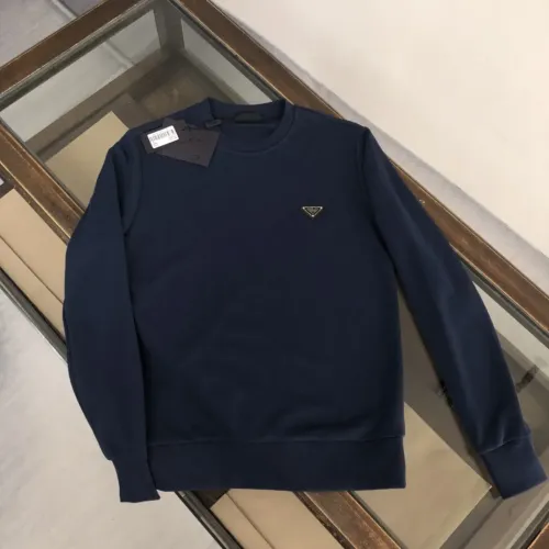 Prada Hoodies Long Sleeved For Unisex #1431333 $42.00 USD, Wholesale Replica Prada Hoodies