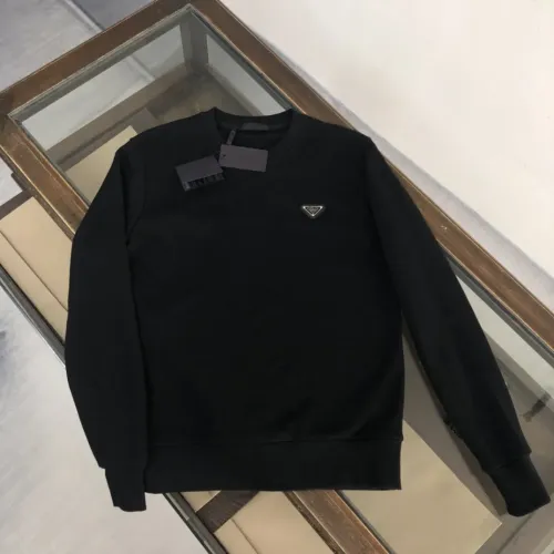 Prada Hoodies Long Sleeved For Unisex #1431334 $42.00 USD, Wholesale Replica Prada Hoodies