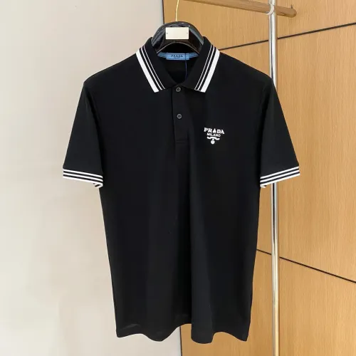 Prada T-Shirts Short Sleeved For Men #1431402 $48.00 USD, Wholesale Replica Prada T-Shirts