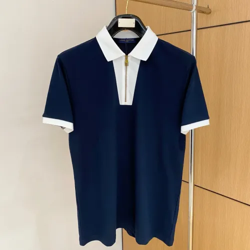 Louis Vuitton LV T-Shirts Short Sleeved For Men #1431411 $48.00 USD, Wholesale Replica Louis Vuitton LV T-Shirts
