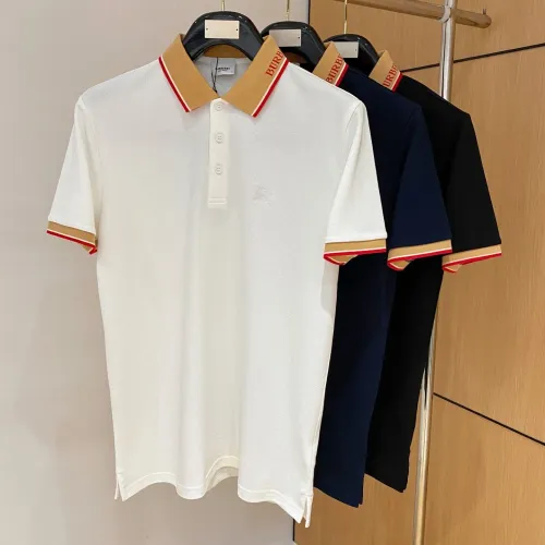 Replica Burberry T-Shirts Short Sleeved For Men #1431420 $48.00 USD for Wholesale