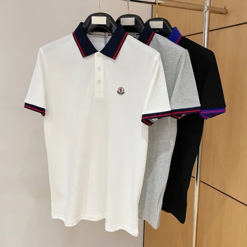 Replica Moncler T-Shirts Short Sleeved For Men #1431422 $48.00 USD for Wholesale