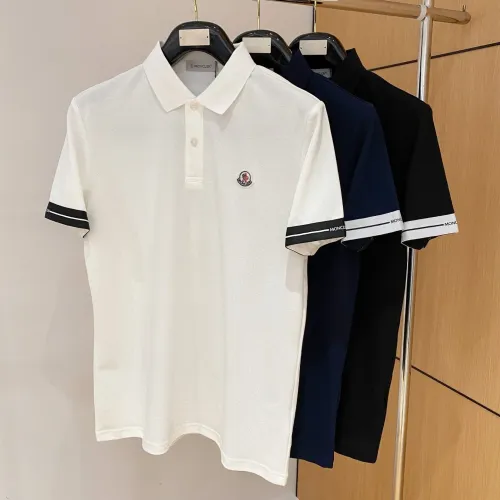 Replica Moncler T-Shirts Short Sleeved For Men #1431424 $48.00 USD for Wholesale