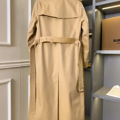 Replica Burberry Trench Coat Long Sleeved For Women #1431453 $162.00 USD for Wholesale