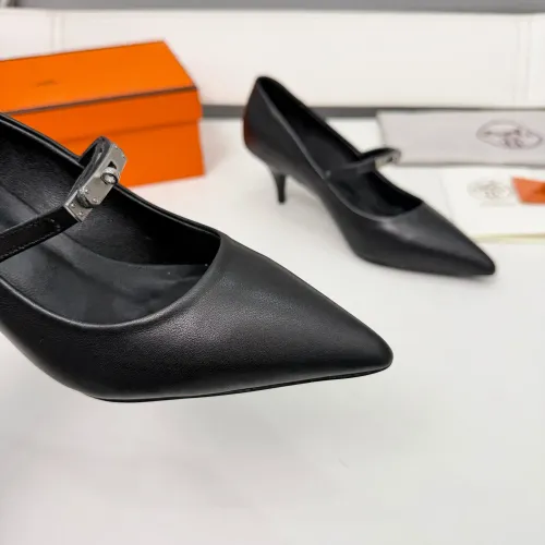 Replica Hermes High-Heeled Shoes For Women #1431682 $98.00 USD for Wholesale