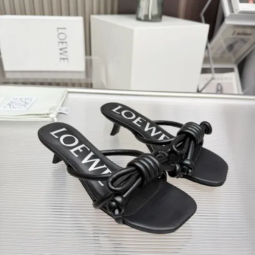 LOEWE Slippers For Women #1431714 $85.00 USD, Wholesale Replica LOEWE Slippers