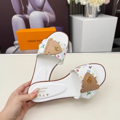 Replica Louis Vuitton Slippers For Women #1431782 $85.00 USD for Wholesale