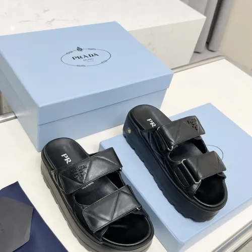 Replica Prada Slippers For Women #1431861 $96.00 USD for Wholesale
